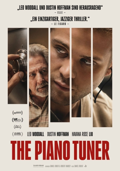 Filmplakat The Piano Tuner mit Dustin Hoffman 