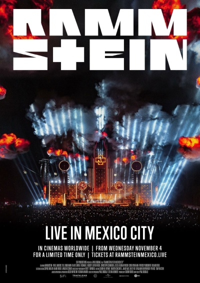Filmplakat RAMMSTEIN LIVE - FÜR UNSERE FANS 